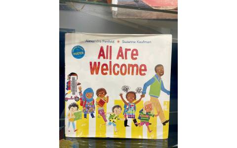 Book titled All Are Welcome